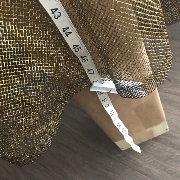 Sheer Gold Dust Woman Renaissance Cape - Picture 12 of 15